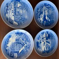 Set piatti The Old Homestead In Winter