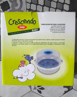 Sterilizzatore Microonde Crescendo Coop - NUOVO 