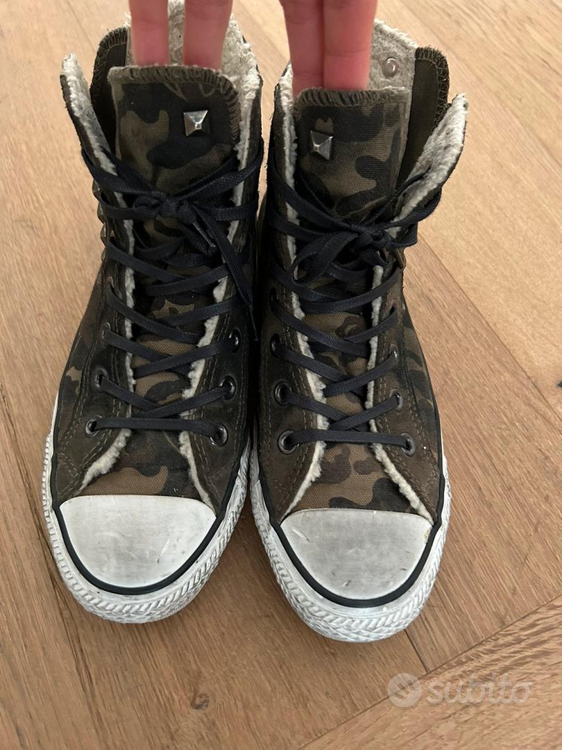 All star shop militari con borchie