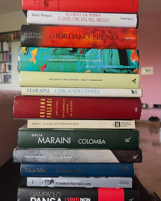 Lotto 13 libri – narrativa e saggistica – €40