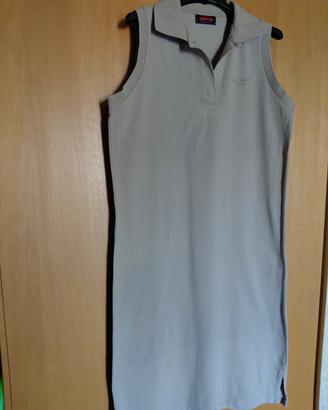vestito donna beige taglia 46