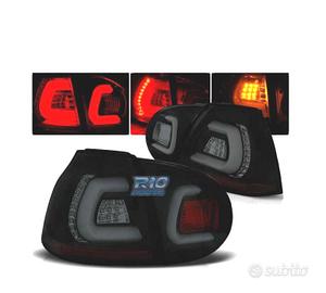 FANALI PER VOLKSWAGEN VW GOLF 5 03-09 BAR LED NERO