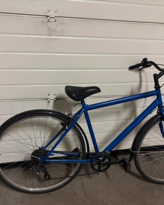 City Bike Blu 6 Marce Bassa Comoda Uomo Donna