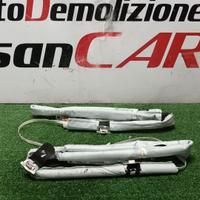 AIRBAG CIELO TETTO TENDINA SX DX PEUGEOT 208 ANNO 