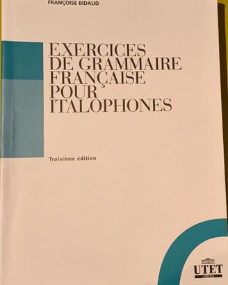 Libro di francese universitario 