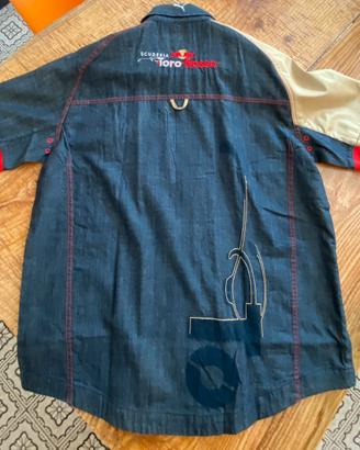 Camicia da collezzione Toro rosso Red Bull