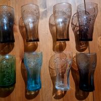 Coca Cola set 8 bicchieri grandi