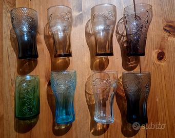 Coca Cola set 8 bicchieri grandi