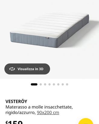 Materasso singolo a molle 