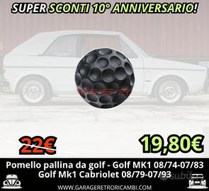 VW GOLF MK1 MAGGIOLINO POMELLO PALLINA DA GOLF