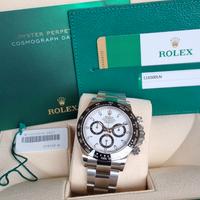 ROLEX DAYTONA 116500LN PANDA 2019 COMPLETO 
