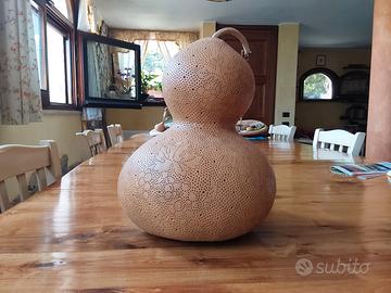 zucche intagliate a mano