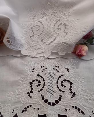 Coppia asciugamani lino