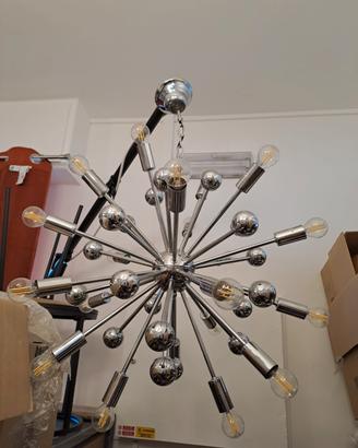 lampadario Sputnik anni 70