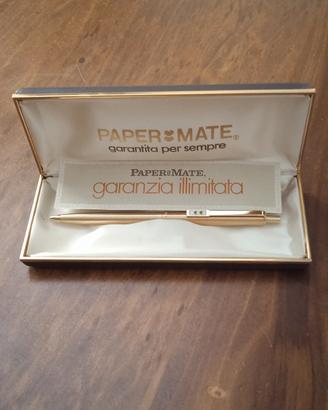 Penna Paper Mate Gold Executive Vintage Anni '80 -