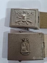 2 cinture militari 