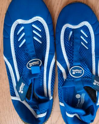 Pinne Mares n. 38/39  e scarpe da scoglio n. 40