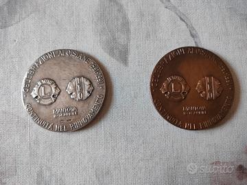 Medaglie argento e bronzo 