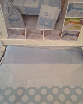corredo lettino bambino 