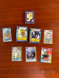 Lotto 110 Carte Collezionabili Digimon MB + CE