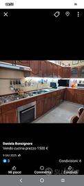 cucina in legno massello 