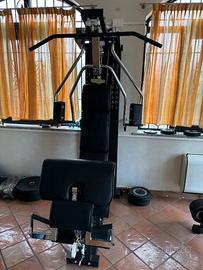 Panca Unica Technogym multifunzione nera