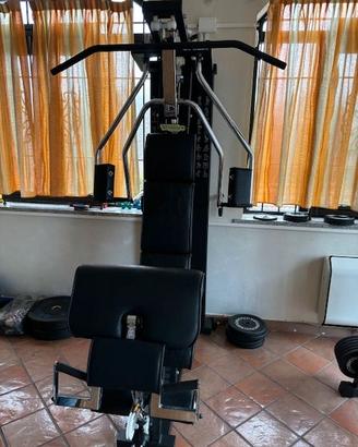Panca Unica Technogym multifunzione nera