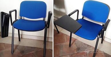 Sedie ufficio / conferenza con tavolozza