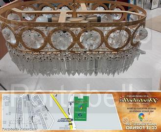Codice: 4856 LAMPADARIO N.6 LUCI STRUTTURA IN OTT