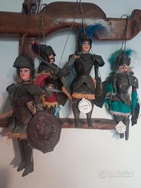 4 Pupi siciliani fine anni '60