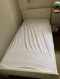 2 LETTINI IKEA ALLUNGABILI