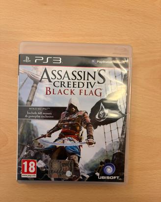 Assassins Creed Black Flag Ps3 perfette condizioni