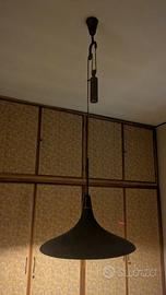 Lampadario saliscendi vintage