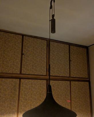 Lampadario saliscendi vintage