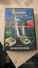gioco sega mega drive MICRO MACHINES