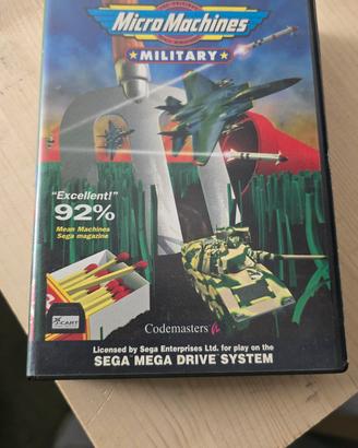 gioco sega mega drive MICRO MACHINES