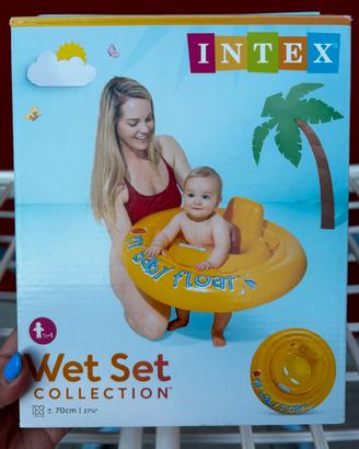 Salvagente neonato Intex con mutandina