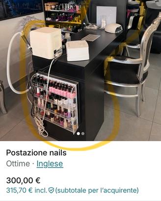 Postazione nails