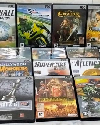 13 GIOCHI X PC ORIGINALI  COLLECTION  FX