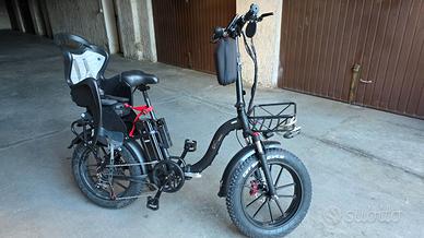 Bici Elettrica Pieghevole - CmaceWheel Y20 250W