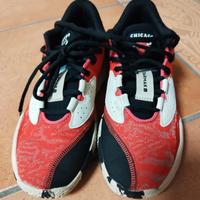 Scarpe da basket Chicago Bull Tarmak n. 34 ragazzo