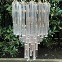 Lampadario di Murano triedri "venini" CHANDELIER 6