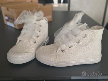 scarpe pizzo bimba n. 26
