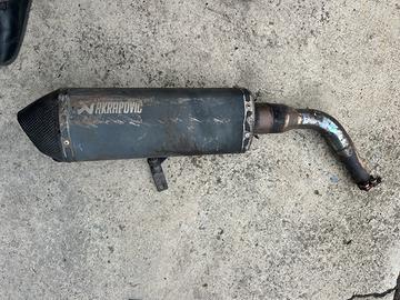 Marmitta per vespa 300