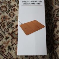 5W Wireless caricabatteria e mousepad, nuovo
