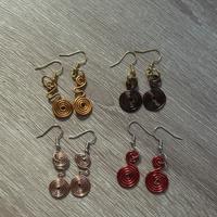 Orecchini earrings spirale spiral