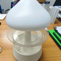 Diffusore aromi con cascata di gocce e colori