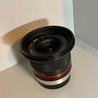 Samyang 12mm/2.0 manuale per FUJI