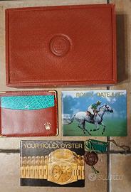 7 pz. Rolex Datejust Oro