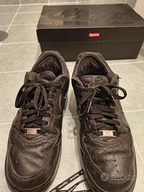 SCARPE AIR FORCE SUPREME NERE NUMERO 42,5